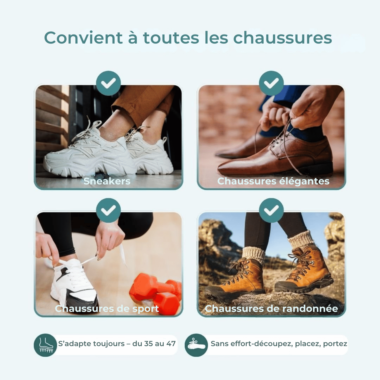 Semelles magnétiques ReliveX™