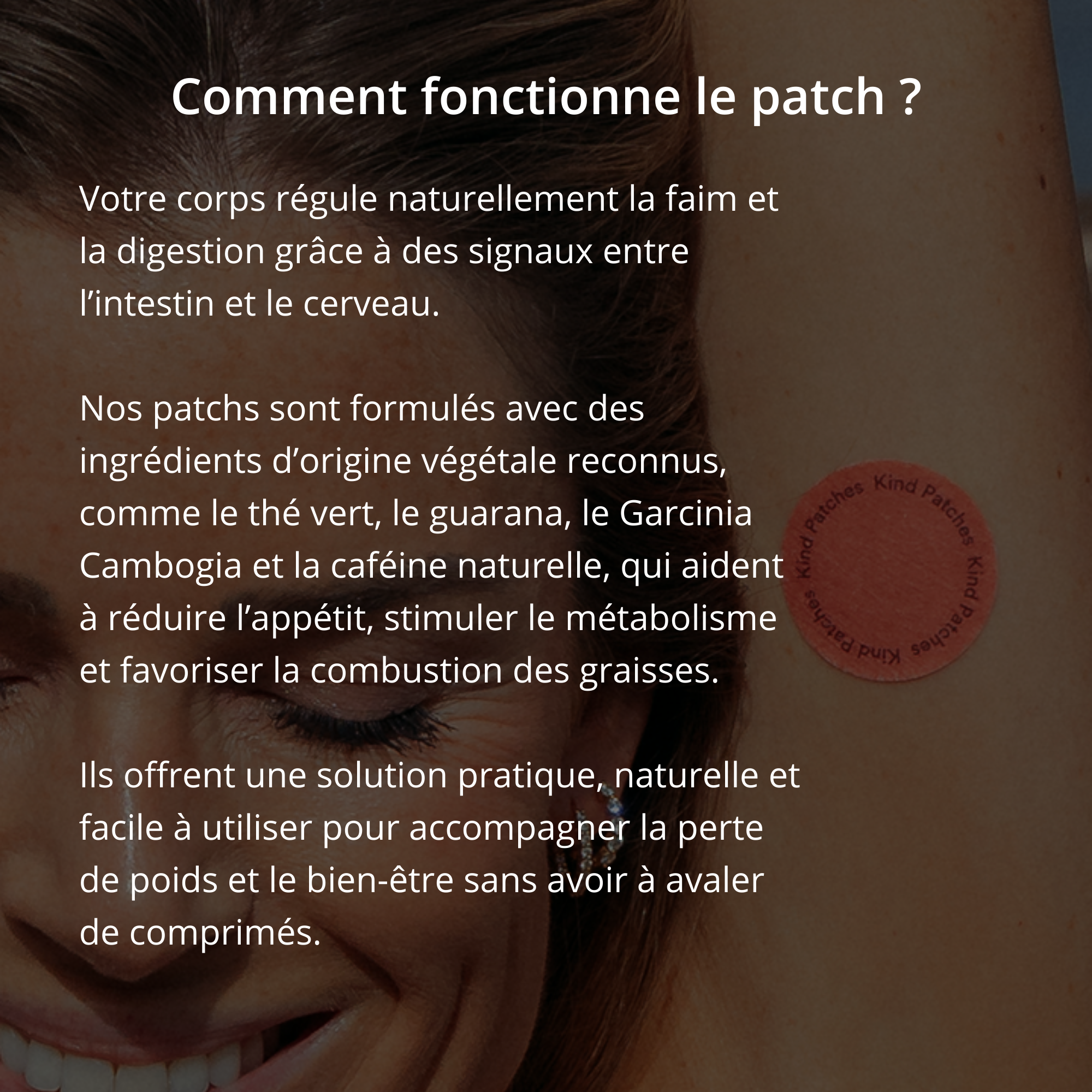 Perte de poids durable — Patchs GLP-1